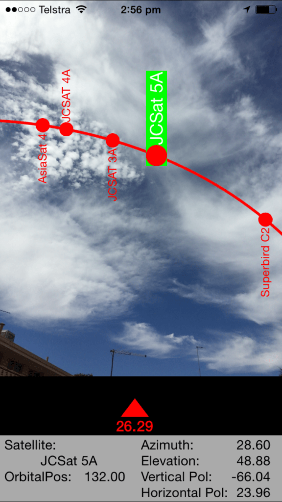 Satellite VSAT Dish Pointing Apps Review