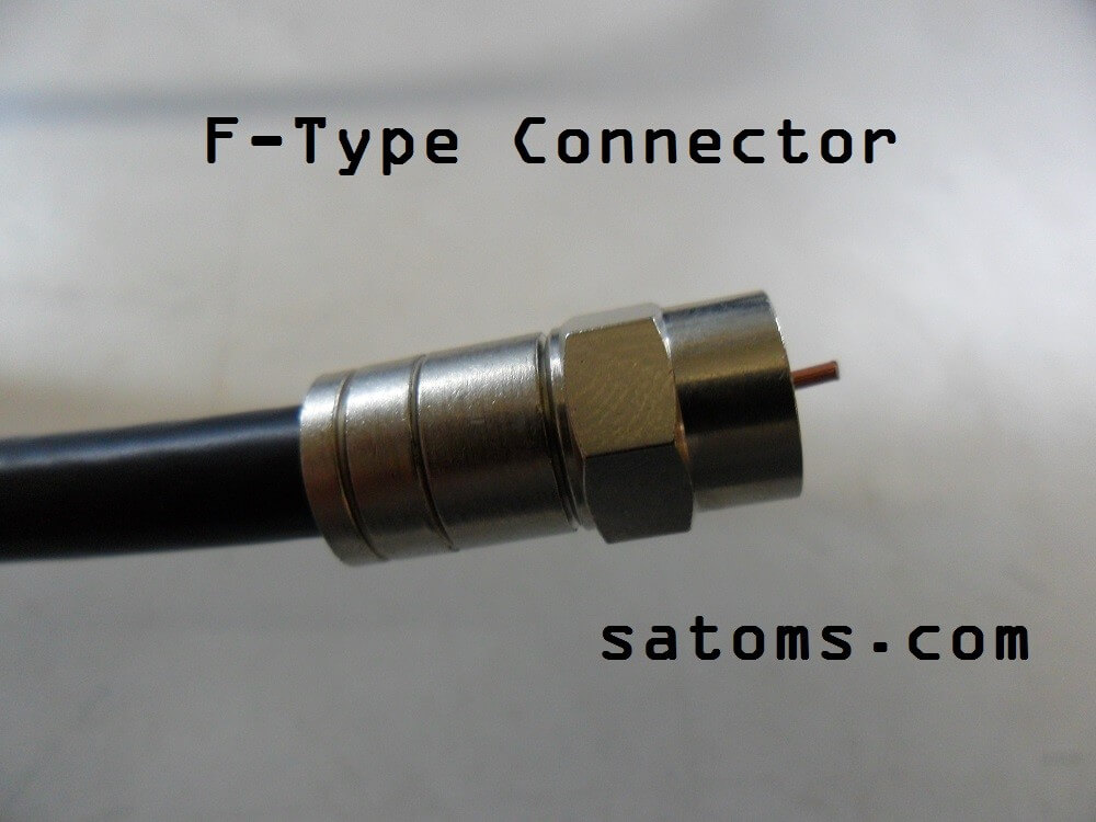 FType Crimp Connector Satoms