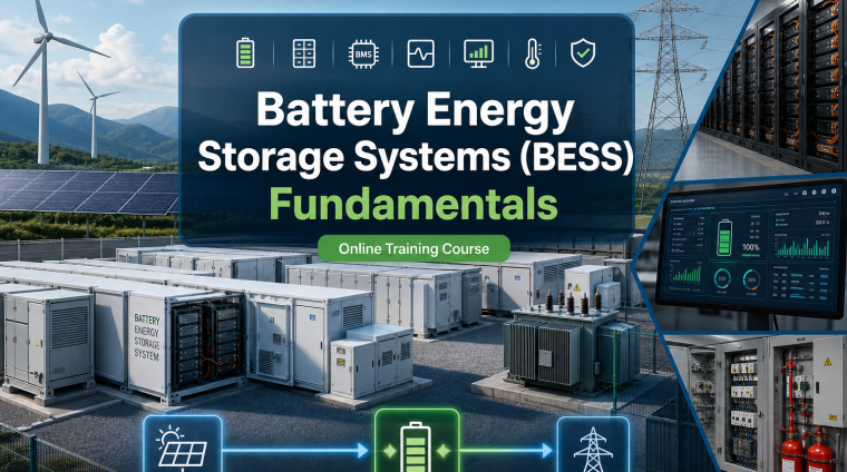 Battery Energy Storage Systems (BESS) Fundamentals online training course