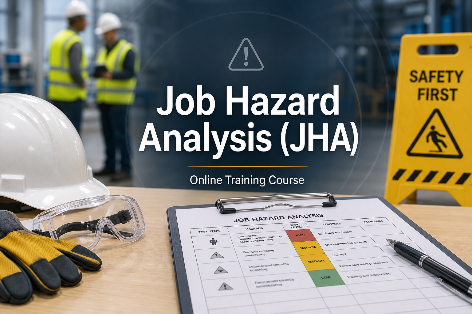 Jha Analysis Lab Job Hazard Analysis (JHA) Online Safety Training Course