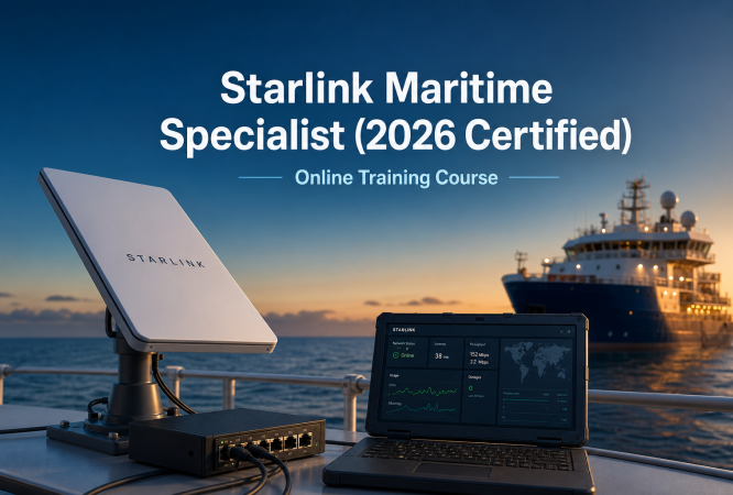 Starlink Maritime Specialist (2026 Certified) online training course