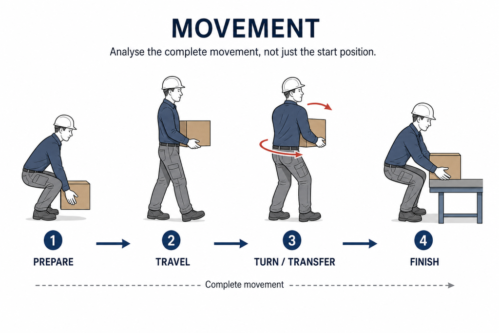 Professional training diagram for Movement